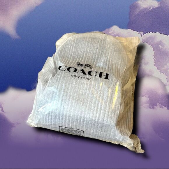 New NWT Coach Court Backpack – Signature Canvas | Gunmetal/Charcoal/Black - Picture 3 of 9